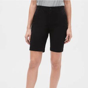 GAP Black Khaki Bermuda Shorts